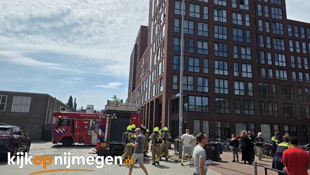 Brand IJsvogelpassage (2)